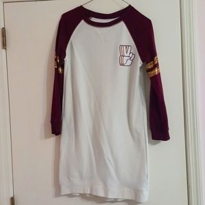 Old navy girls sweatshirt dress size XL (14)